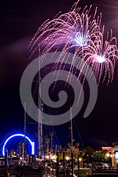 Kemah Beach Fireworks