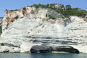 Kemer Town Rocks With A Cave