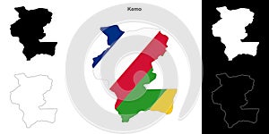 Kemo outline map