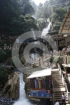 Kempty Falls Waterfall Mussoorie in India