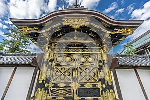 Kencho-ji temple Karamon gate at Hojo palace. Kamakura, Japan.