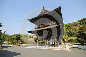 Kenchoji temple, The famous temple in the city of Kamakura, Japan