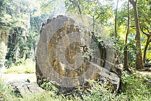 Kendai fall a picnic spot at korba , chhattisgarh, india