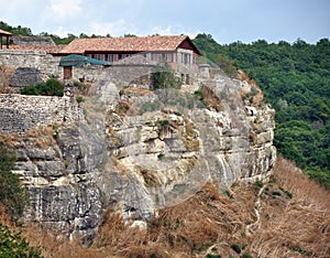 Kenesa - Karaite prayer houses, Chufut-Kale, Crimea, Ukraine photo