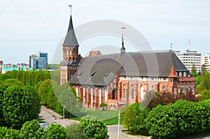 Kenigsberg Cathedral. Kaliningrad. Russia