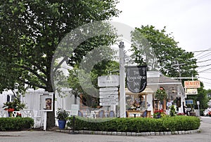 Kennebunkport, Maine, 30th June: Downtown Historic Inn from Kennebunkport in Maine state of USA