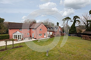 Suffolk pink traditional ccottage