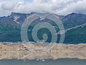 Kennicott Mine across lake