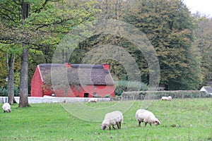 Kennixton Farmhouse, St Fagan`s Museum, Wales