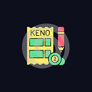 Keno RGB color icon for dark theme