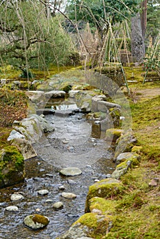 Kenrokuen Garden in Kanazawa, Japan