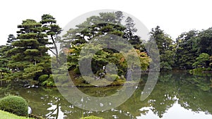 Kenrokuen Gardens, Kanazawa, Ishikawa, Honshu Island, Japan