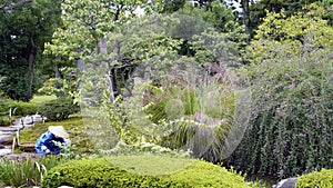 Kenrokuen Gardens, Kanazawa, Ishikawa, Honshu Island, Japan