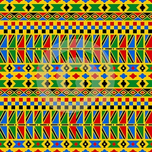 Kente Seamless Pattern