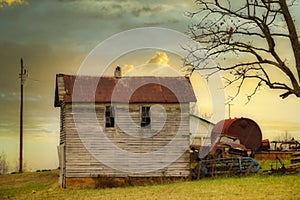 Kentucky Farmland Shed