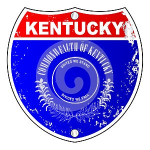 Kentucky Interstate Sign