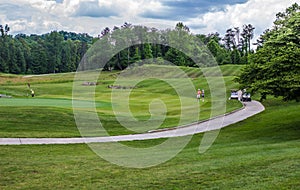 Kentucky Retirees On Golf Course