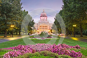 Kentucky State Capitol at Dusk