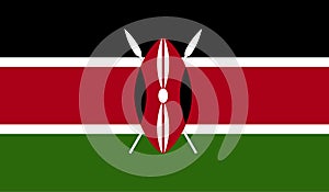 Keňa vlajka obraz 