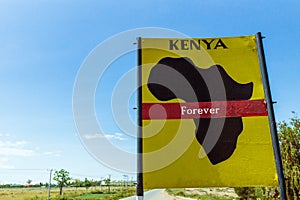 Kenya forever sign