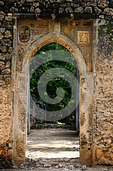 Kenya, Gede ruins laid in the vicinity of the Malindi resort