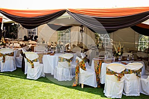 Kenya Wedding Decoration Setups Beautiful in Nairobi City County Kenya East African