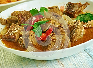 Kenyan beef stew