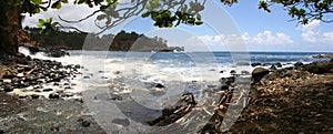 Keokea Beach Panorama Kapaau Hawaii