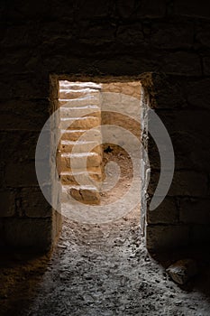 Kerak Castle Passage Door and Stairs