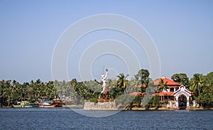 Kerala backwaters, from Kollam to Alleppey, Kerala, India