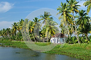 Kerala canal photo