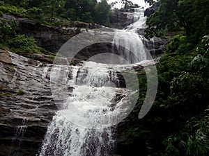 Kerala natural waterfalls