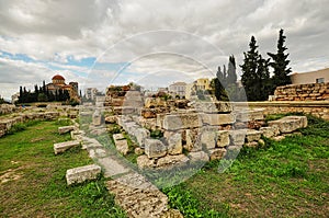 Kerameikos Cemetery in Athens