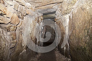 Kercado tumulus passage in Carnac ÃÂ¡rea photo
