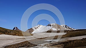 KerlingarfjÃÂ¶ll mountain and glacier photo