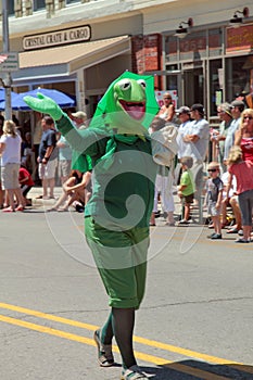 Kermit the Frog in Parade