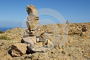 A kern on a footpath