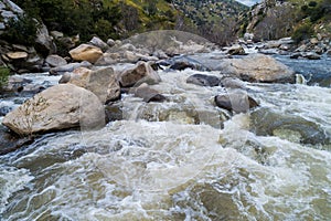 Kern River and Cow Flat Creek. California