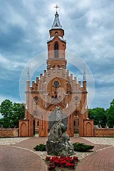 KernavÄ— church in Lithuania