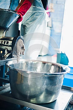 Keropok Lekor Making