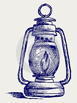 Kerosene lamp