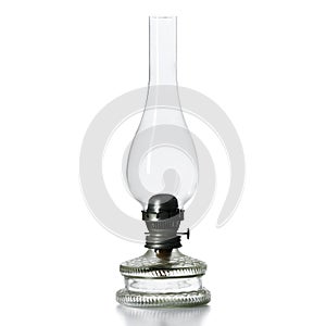 A kerosene lamp