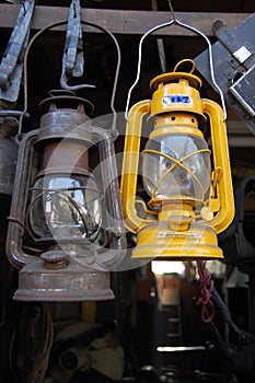 Kerosene lamps