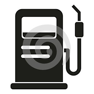 Kerosene station pump icon simple vector. Fuel energy gasoline