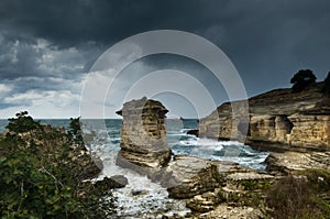 Kerpe cliffs and sky