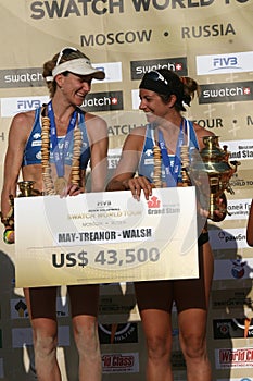 Kerri Walsh and Misty May-Treanor