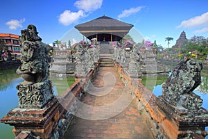 Kertha Gosa Pavilion Klungkung Palace Bali Indonesia photo