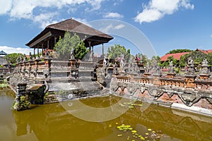 Kertha Gosa Pavilion in Klungkung Palace, Semarapura photo