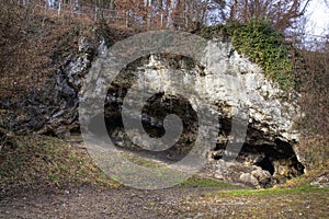 Kesslerloch - prehistoric cave for dwelling, Thayngen, Switzerland