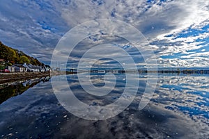 Kessock Bridge from the Beauly Firth and North Kessock 